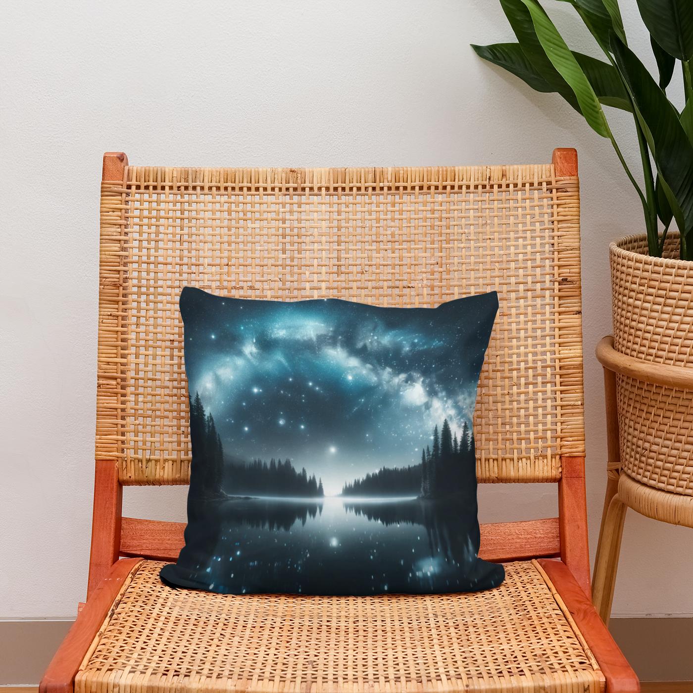 Stellar Reflections Cotton Cushion