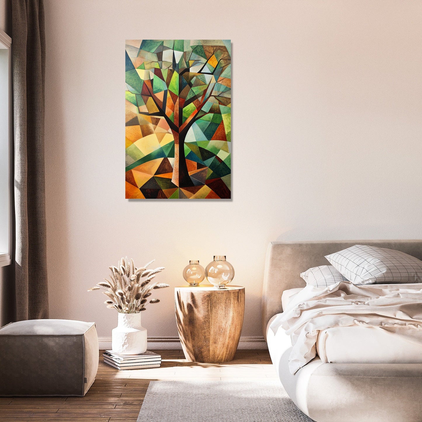 Geometric Tree Canvas
