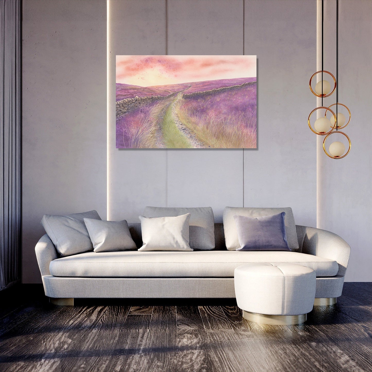 Heather Pathway Canvas