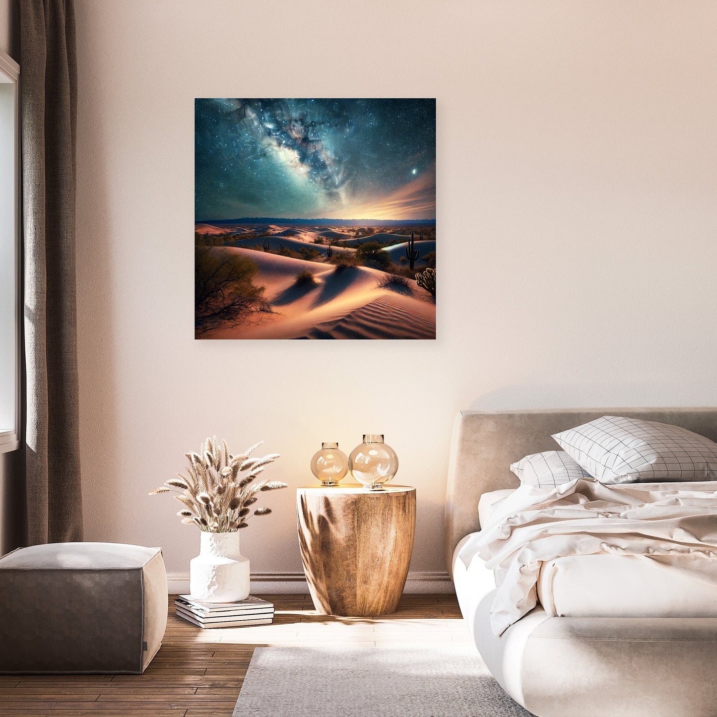 Desert Starry Night Canvas