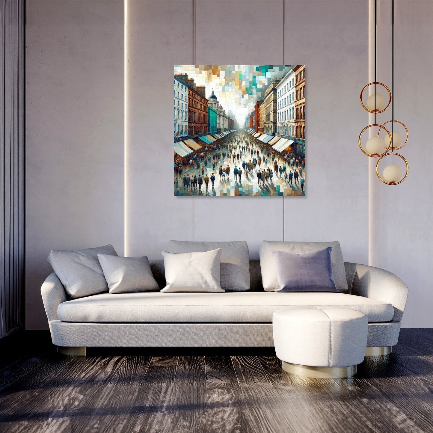 Liverpool's Hope Street Harmony Canvas