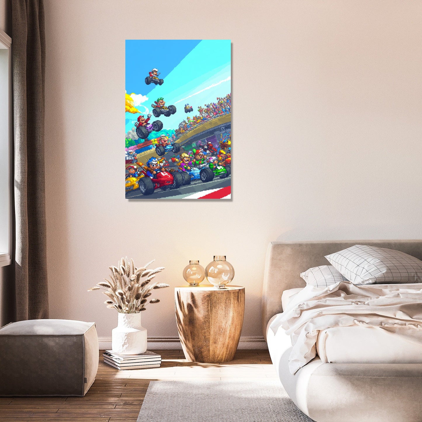 Turbo Kart Racing Canvas