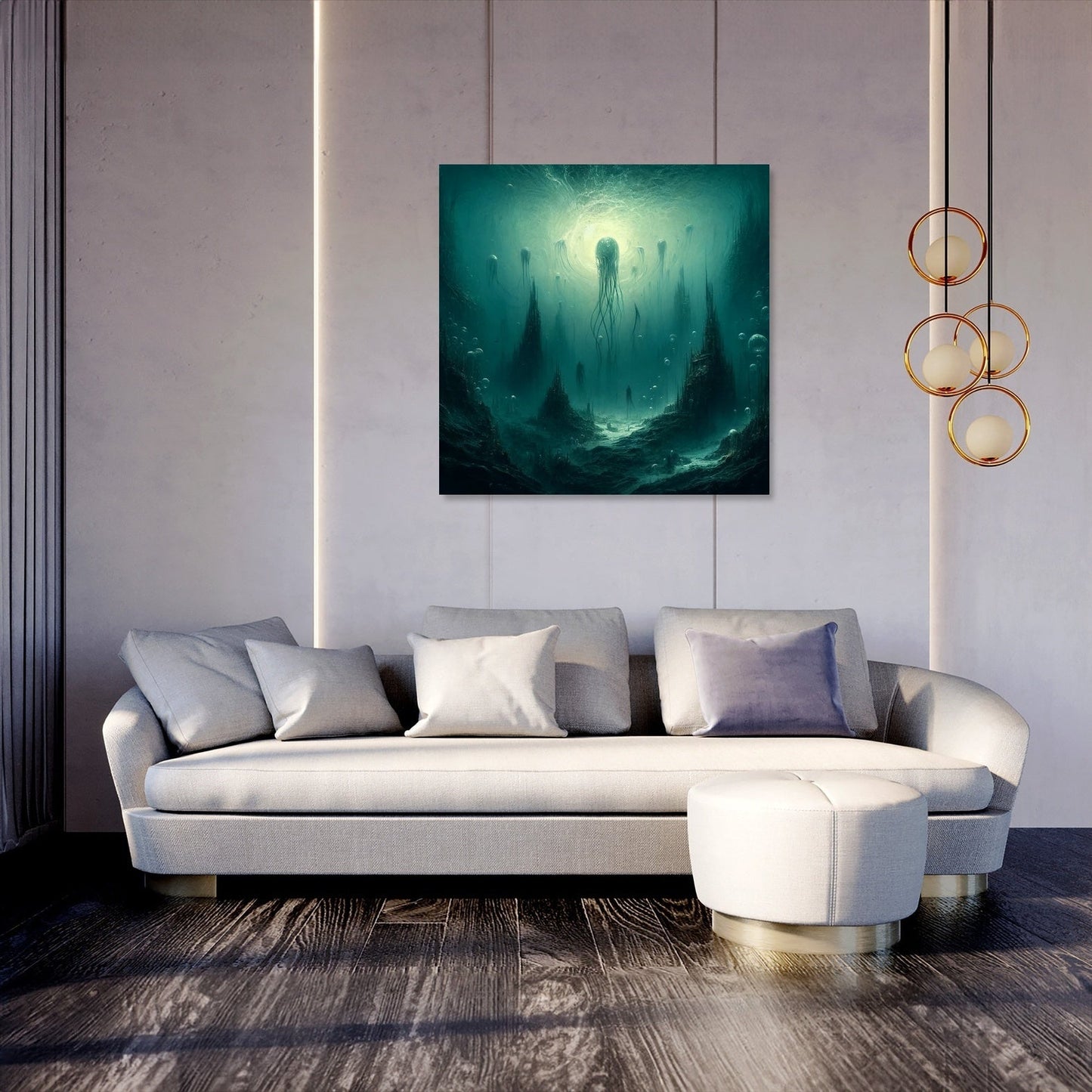 Whispers from the Abyss Canvas