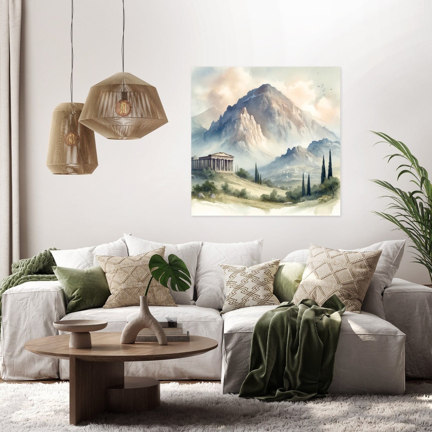 Olympus Tranquil Realm Canvas