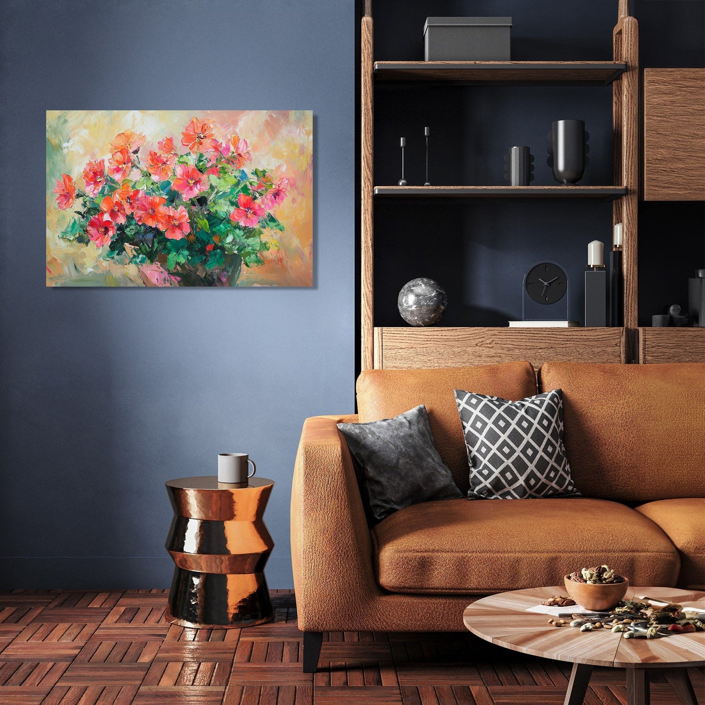 Geranium Reverie Canvas