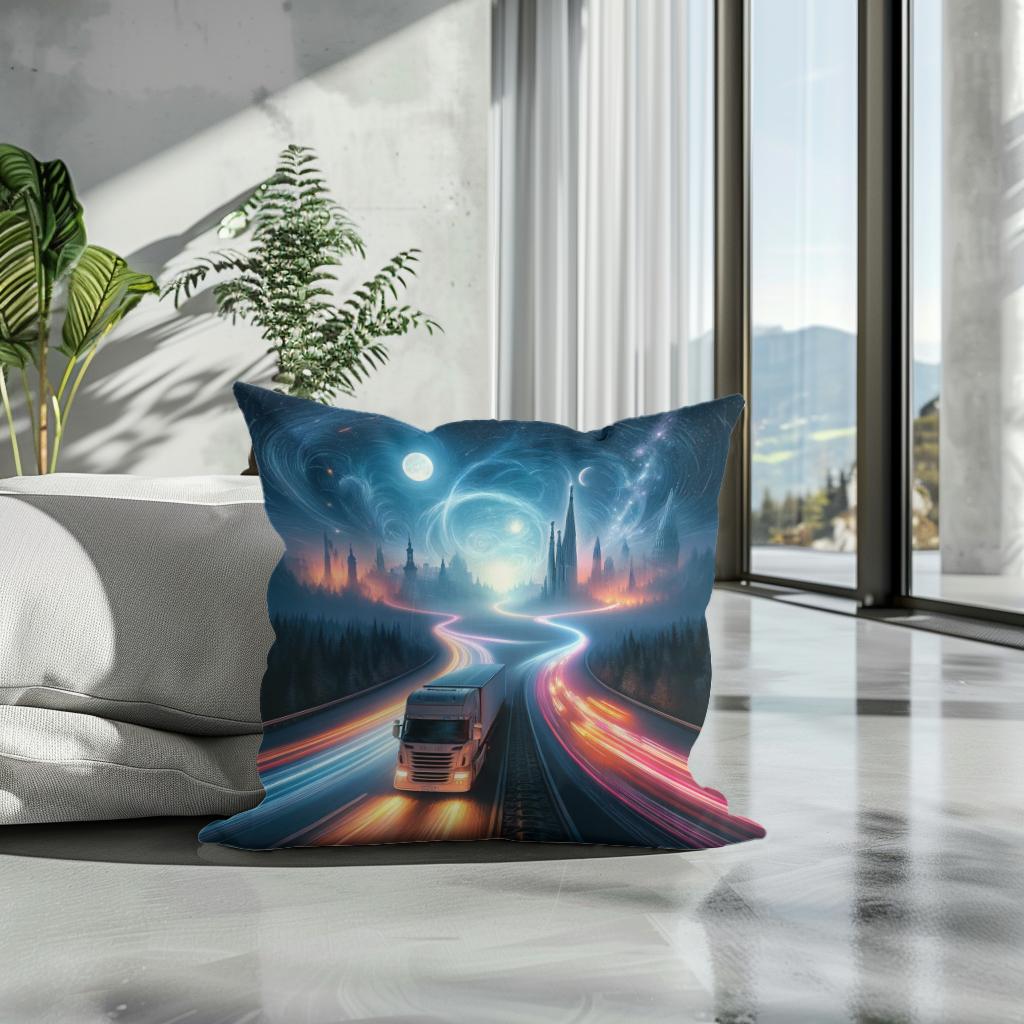 Night's Voyage Cotton Cushion