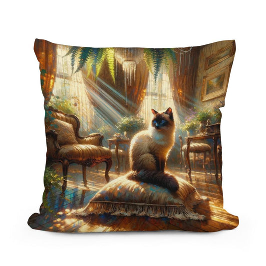 Siamese Solitude Cotton Cushion