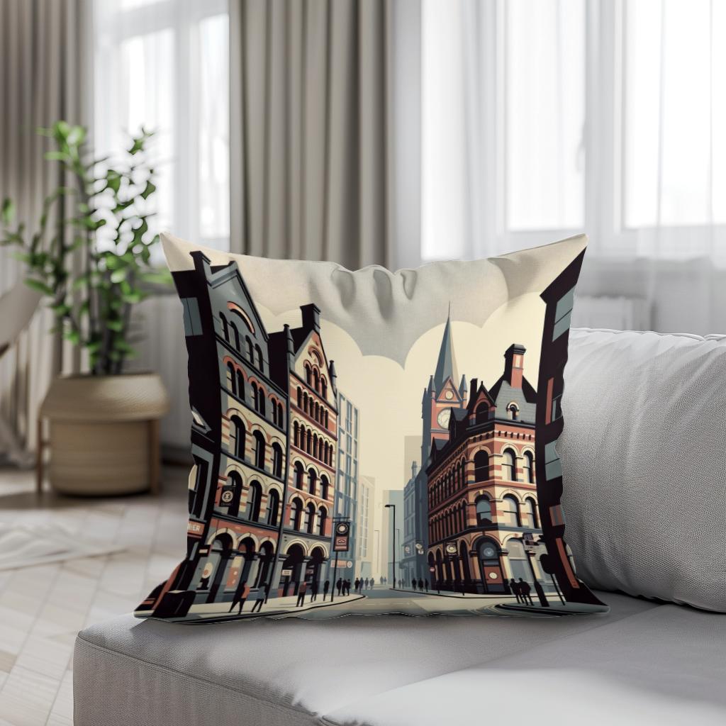 Manchester Northern Quarter Essence Cotton Cushion