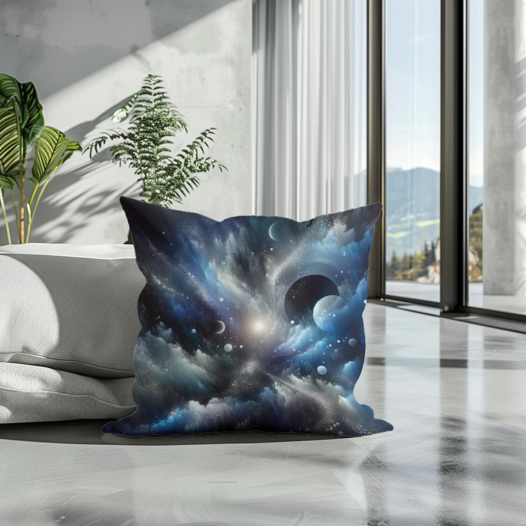 Cosmic Tapestry Cotton Cushion