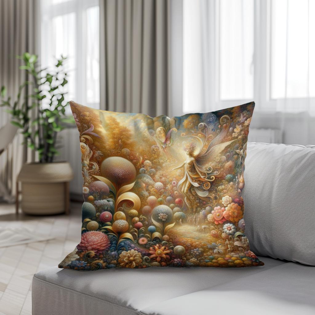 Garden of Dreams Cotton Cushion