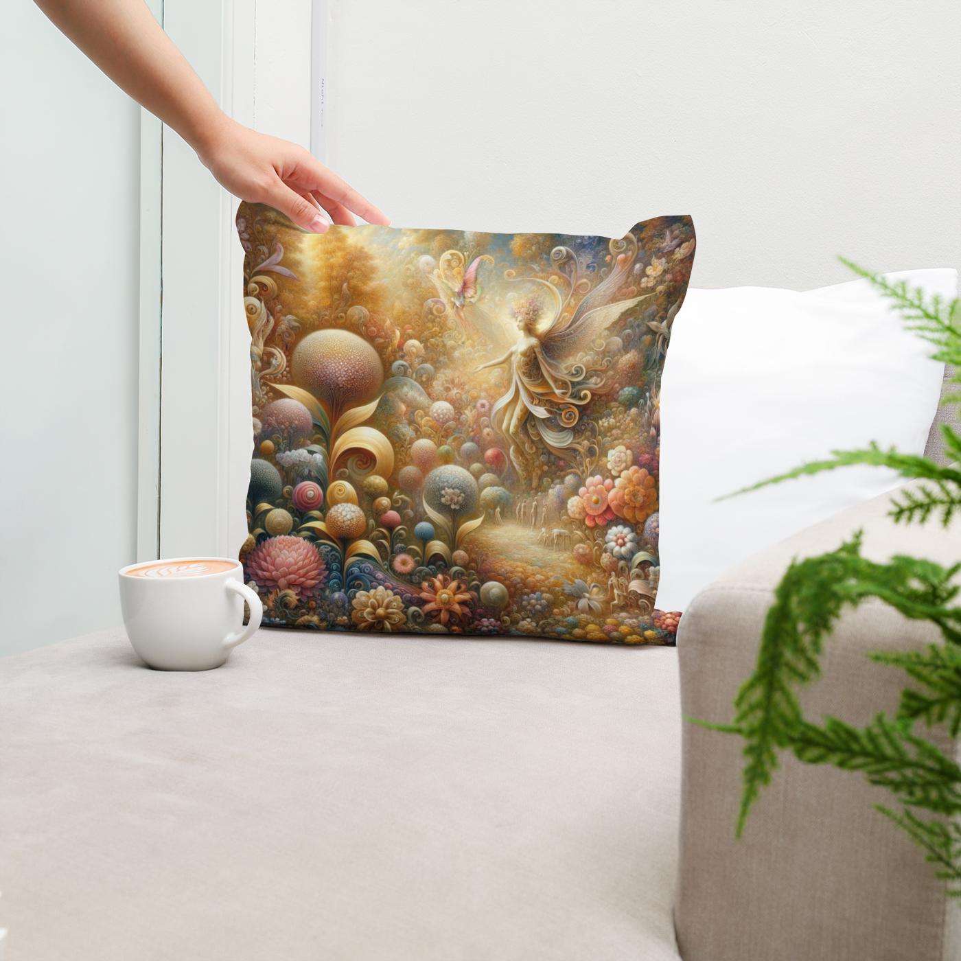 Garden of Dreams Cotton Cushion