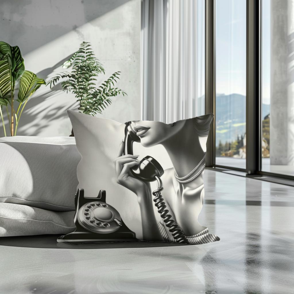 Timeless Conversations Cotton Cushion