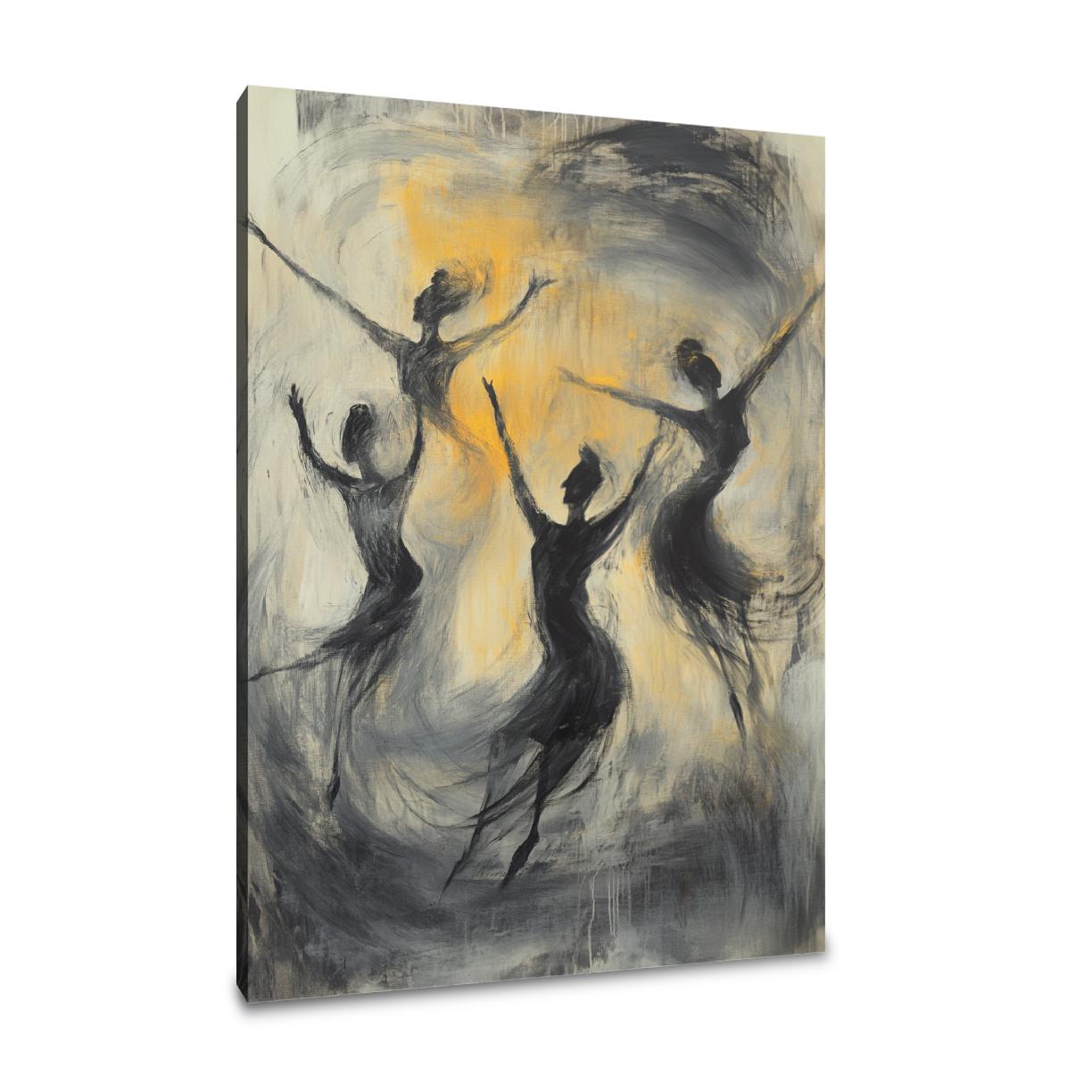Joyful Whirlwind Canvas