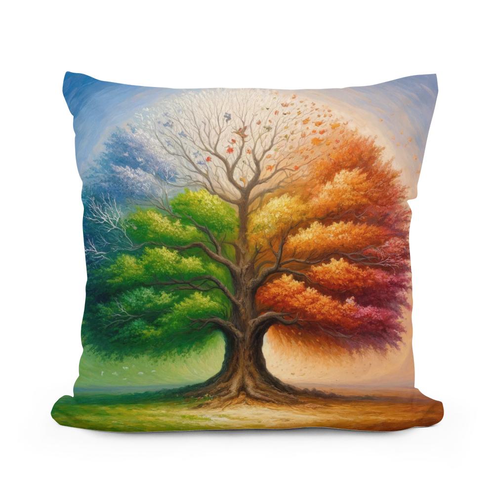 Seasons in Harmony Cotton Cushion