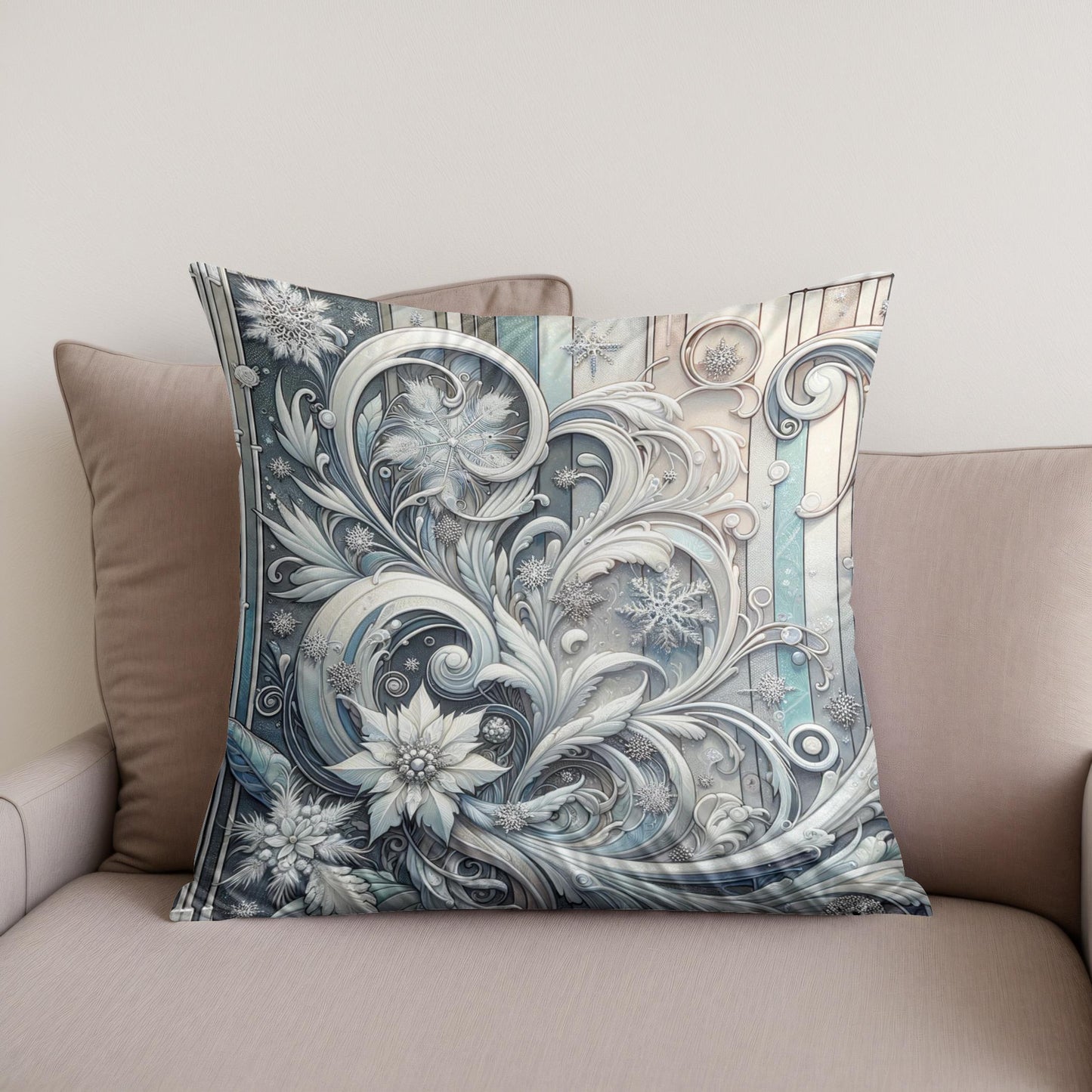 Frost's Art Nouveau Cotton Cushion