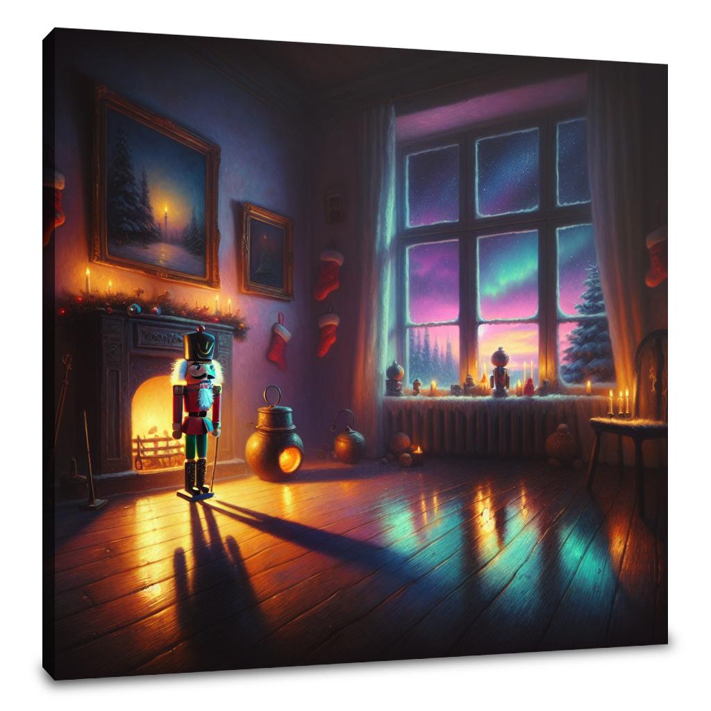 Nutcracker's Melancholic Eve Canvas