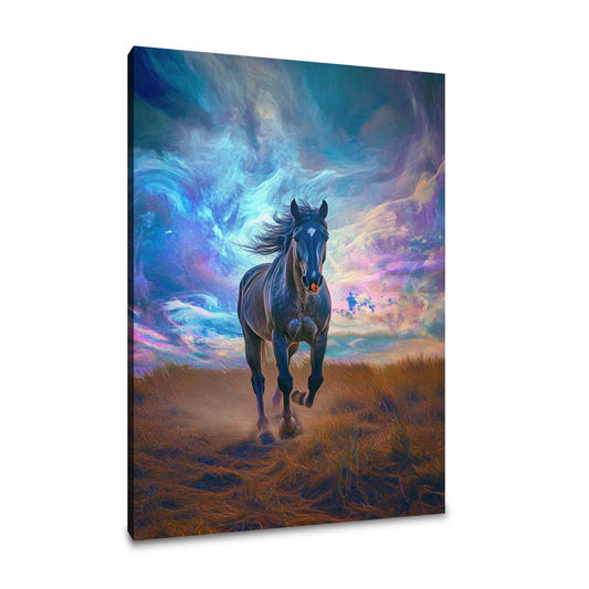 Galloping Horse Dreams Canvas