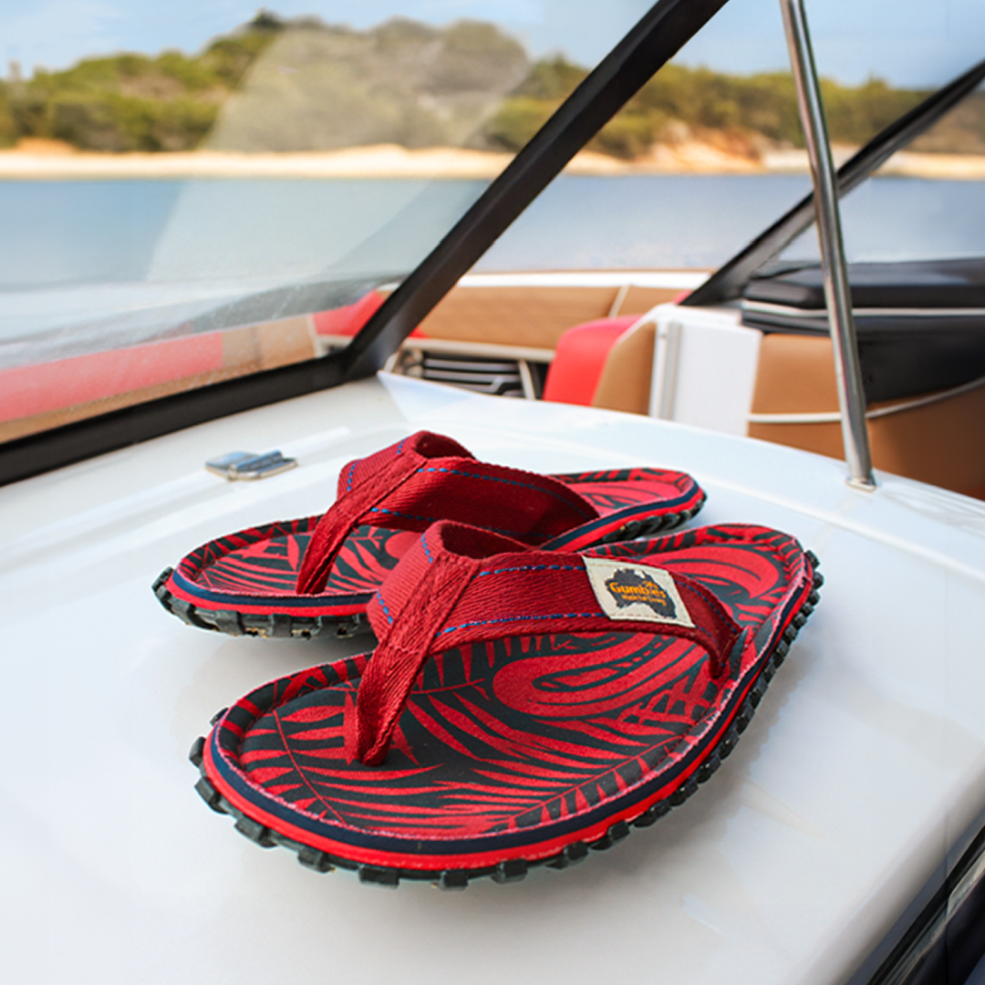 Islander Flip-Flops - Women's - Red G