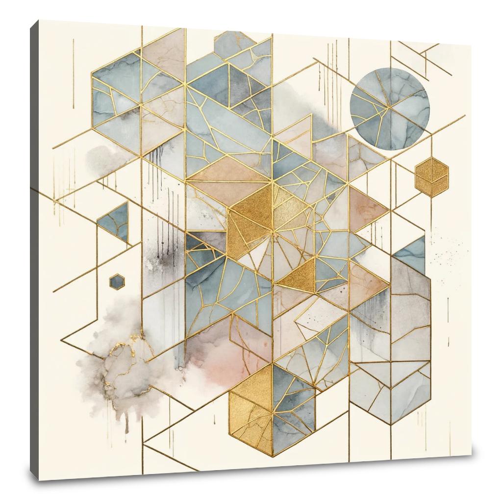 Kintsugi Harmony Canvas