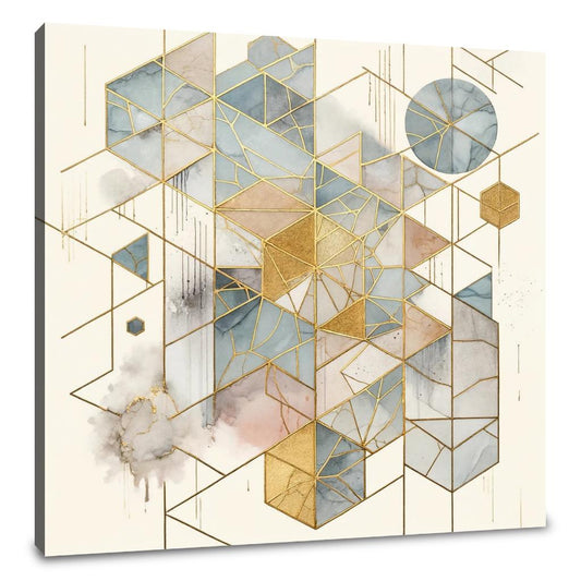 Kintsugi Harmony Canvas