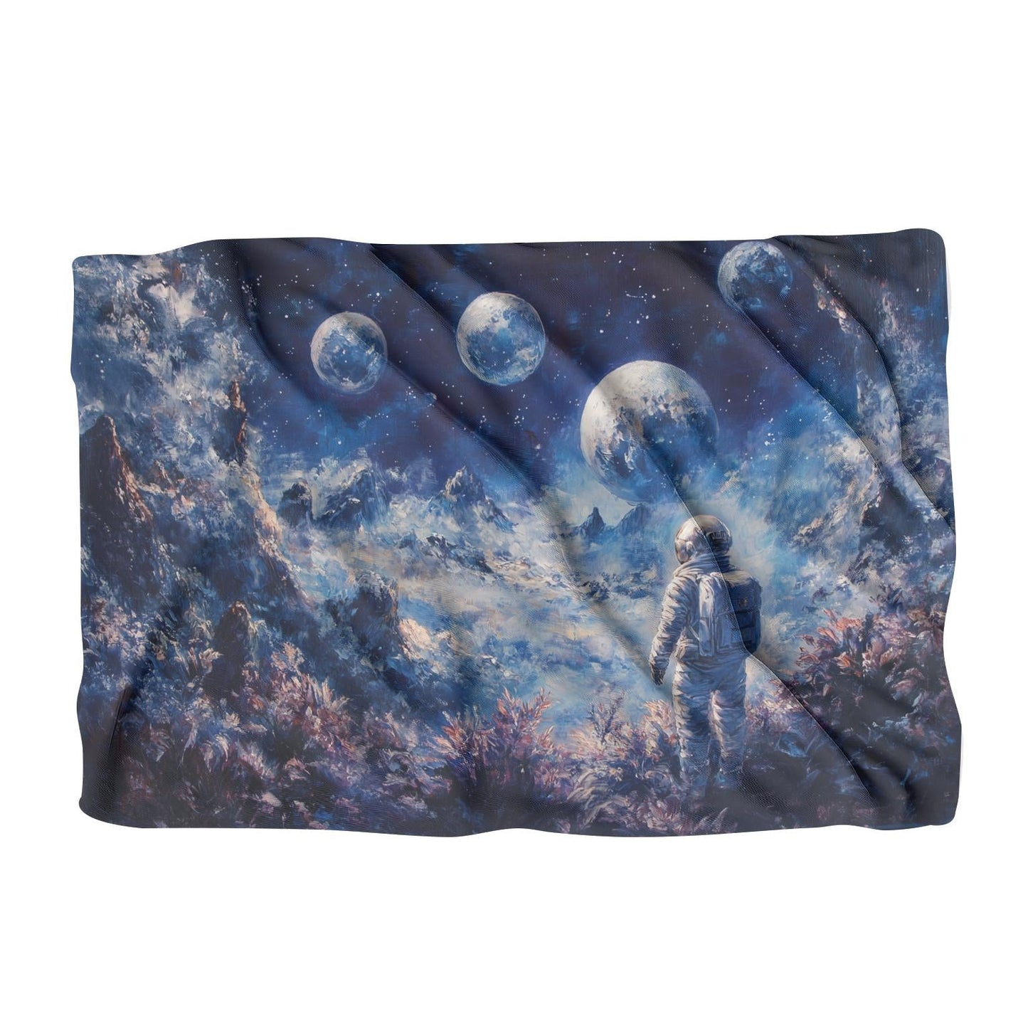 Astronaut's Longing Blanket