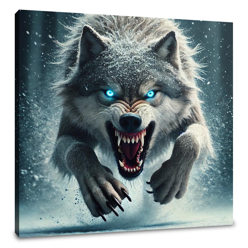 Winter Fury Canvas
