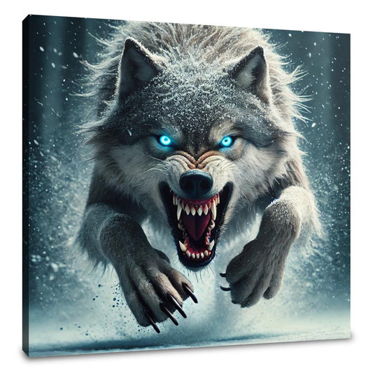 Winter Fury Canvas