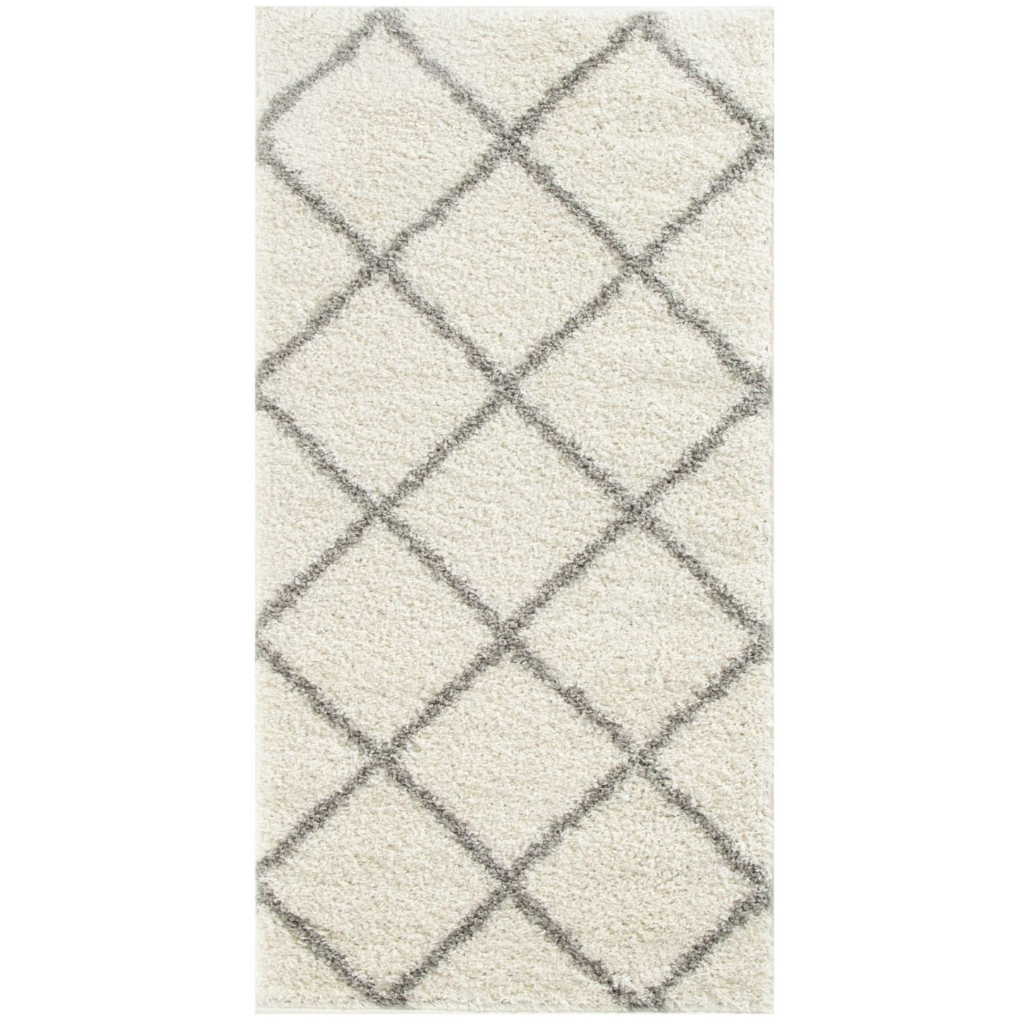 Moroccan Ivory Shaggy Rug | 500