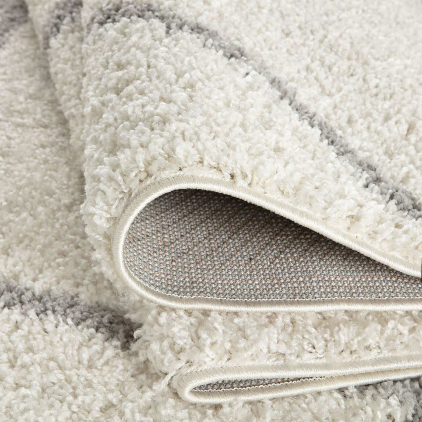 Moroccan Ivory Shaggy Rug | 500