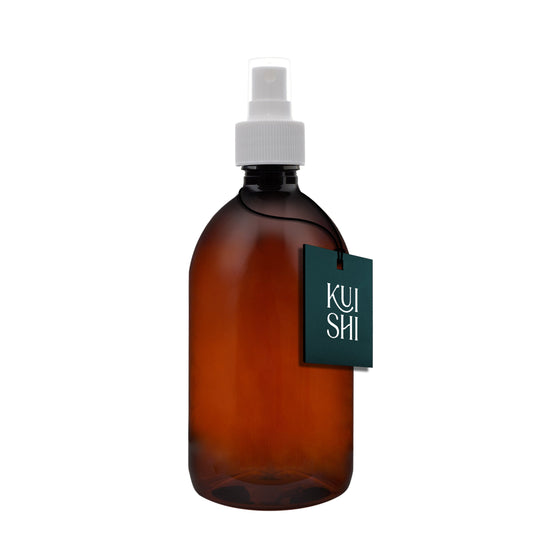 Amber Plastic Atomiser