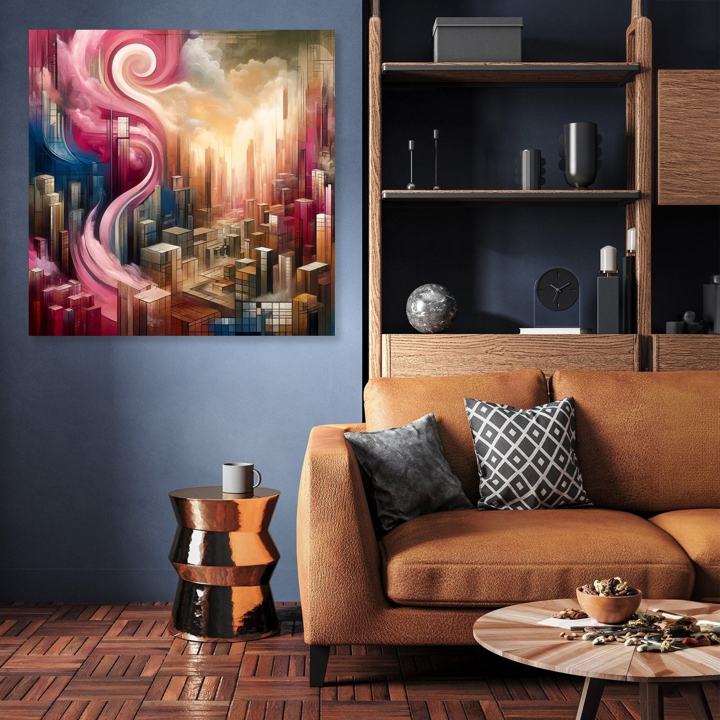 Urban Harmony Canvas
