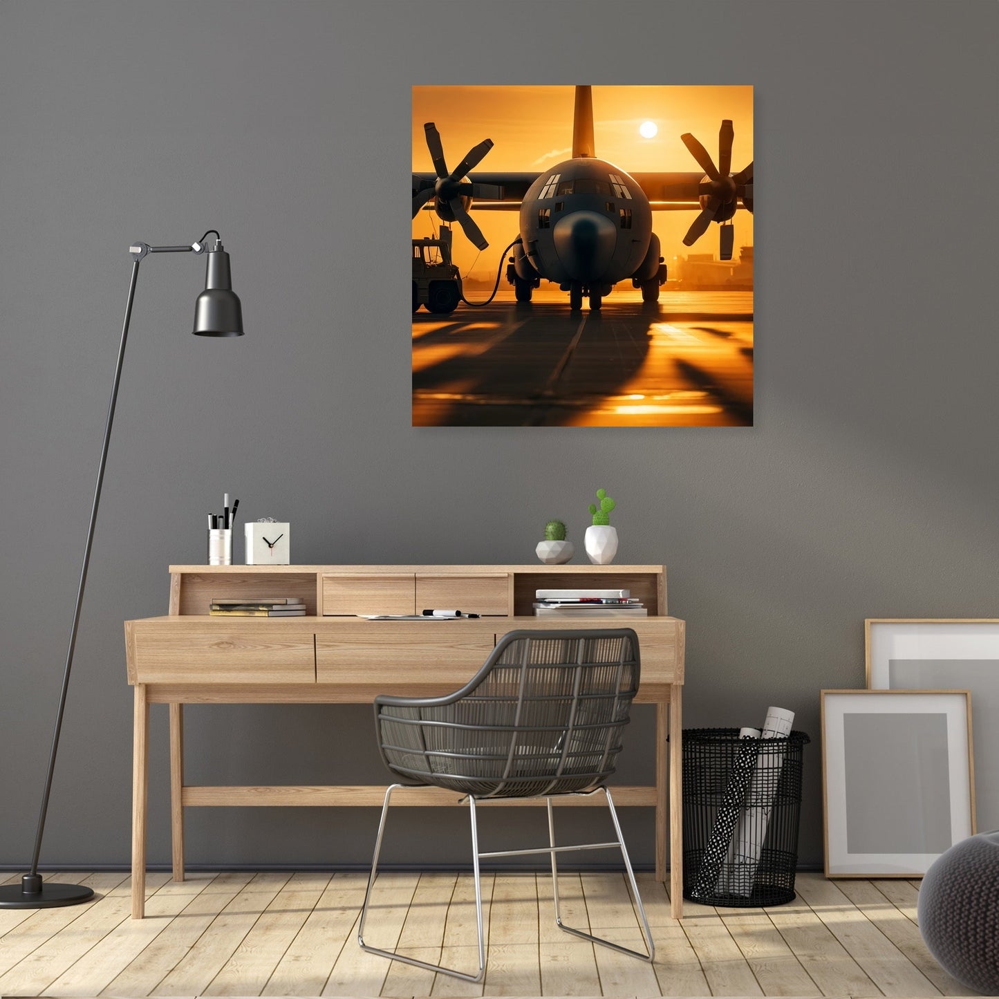 Golden Hour Mission Canvas