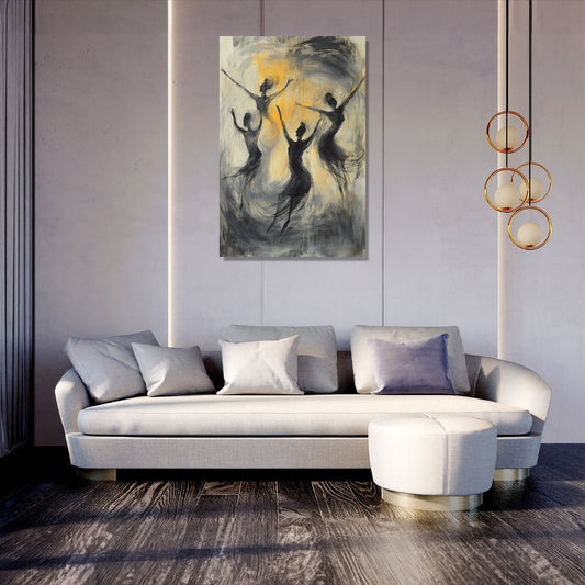 Joyful Whirlwind Canvas