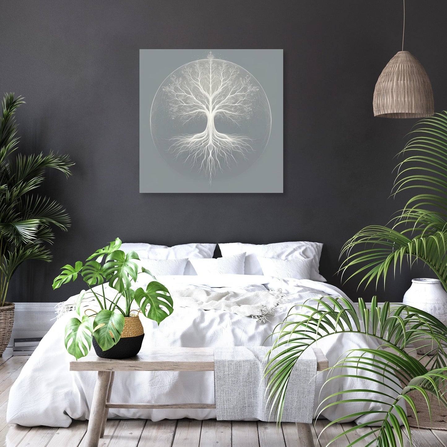 Spectral Roots Canvas