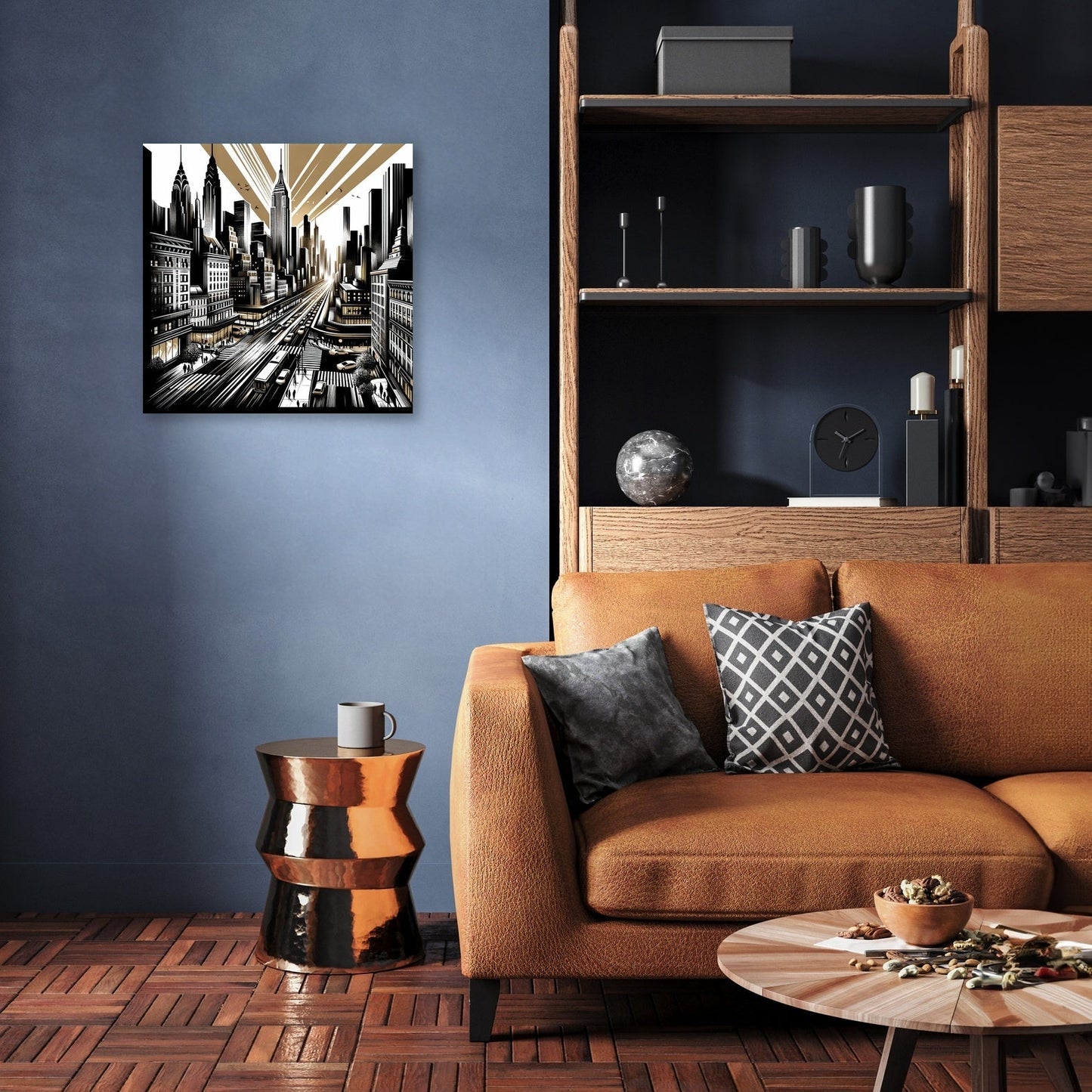 City Pulse: Urban Rhythms Canvas