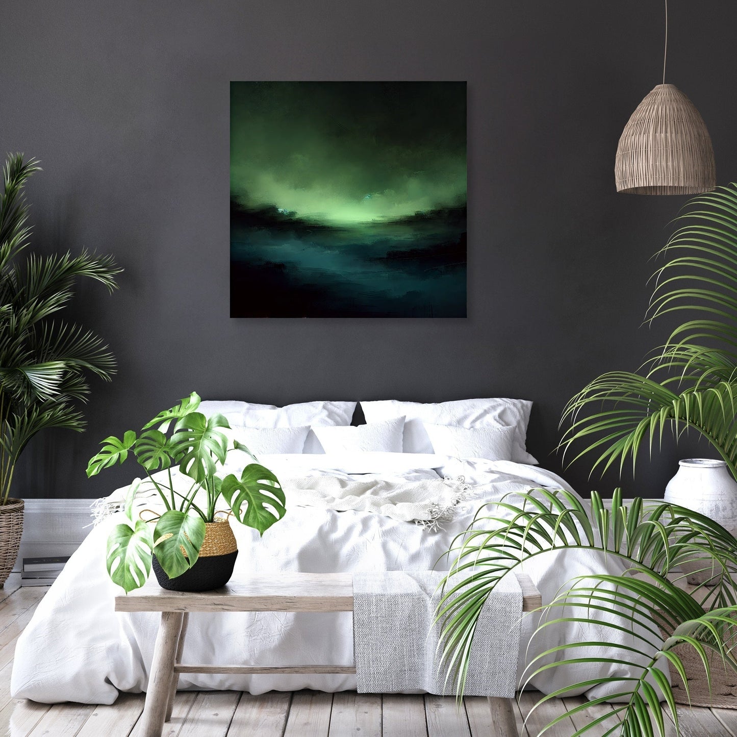 Ominous Horizon Depths Canvas