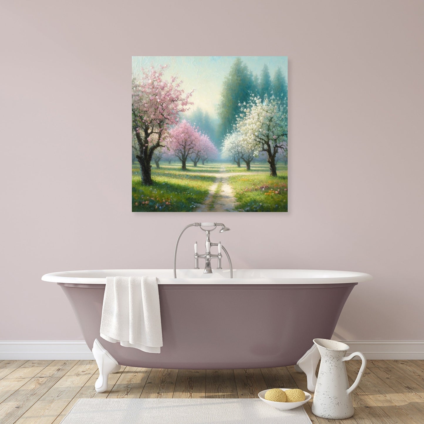 Orchard in Bloom Canvas