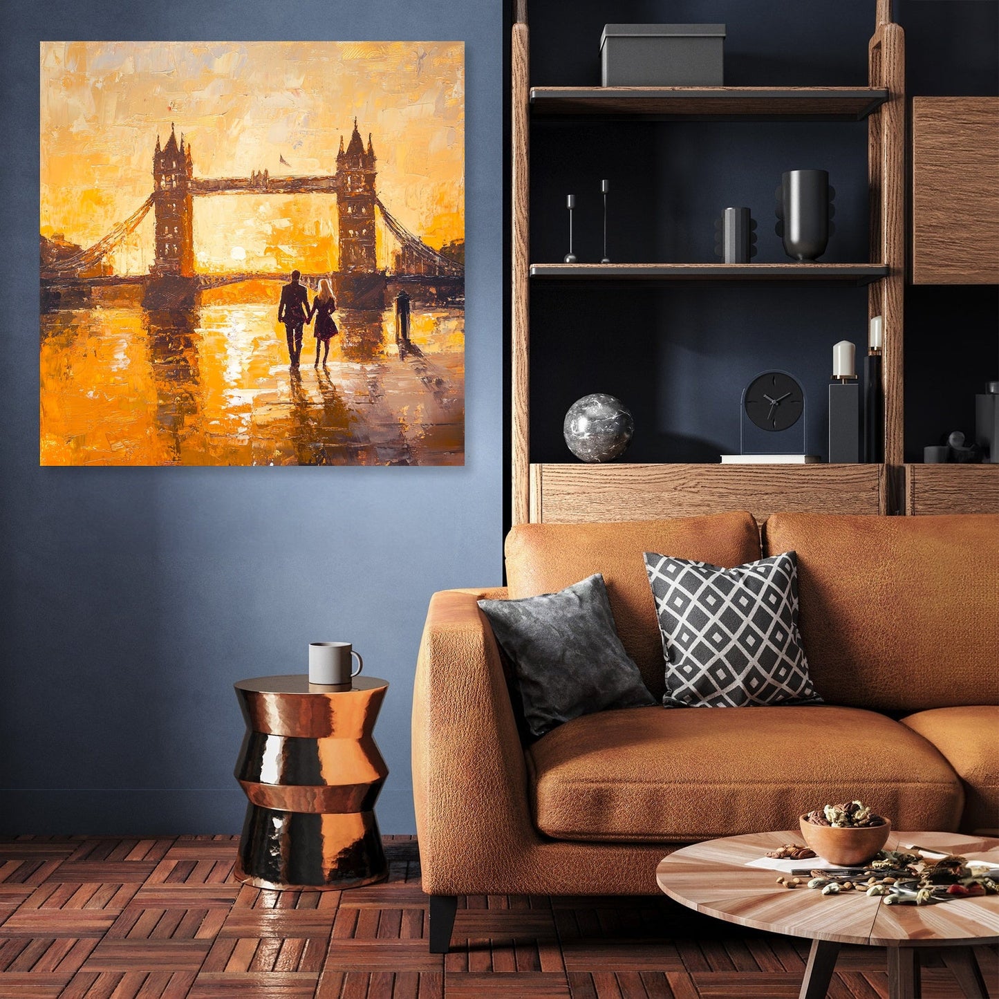 Tower Bridge Romance Canvas