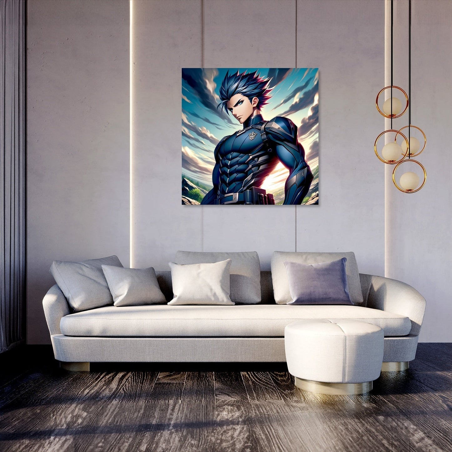 Warrior's Resolve Canvas
