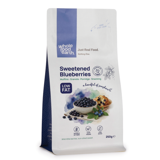 Sweetened Blueberries