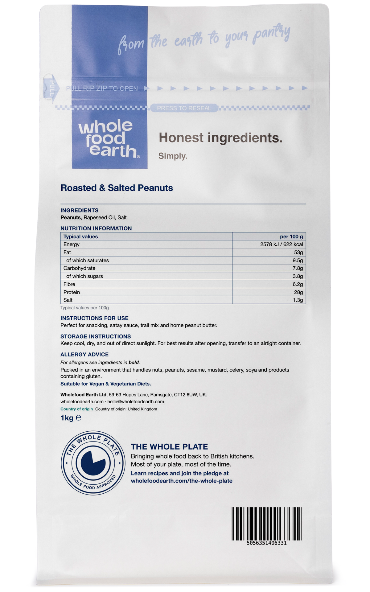 Roasted & Salted Peanuts
