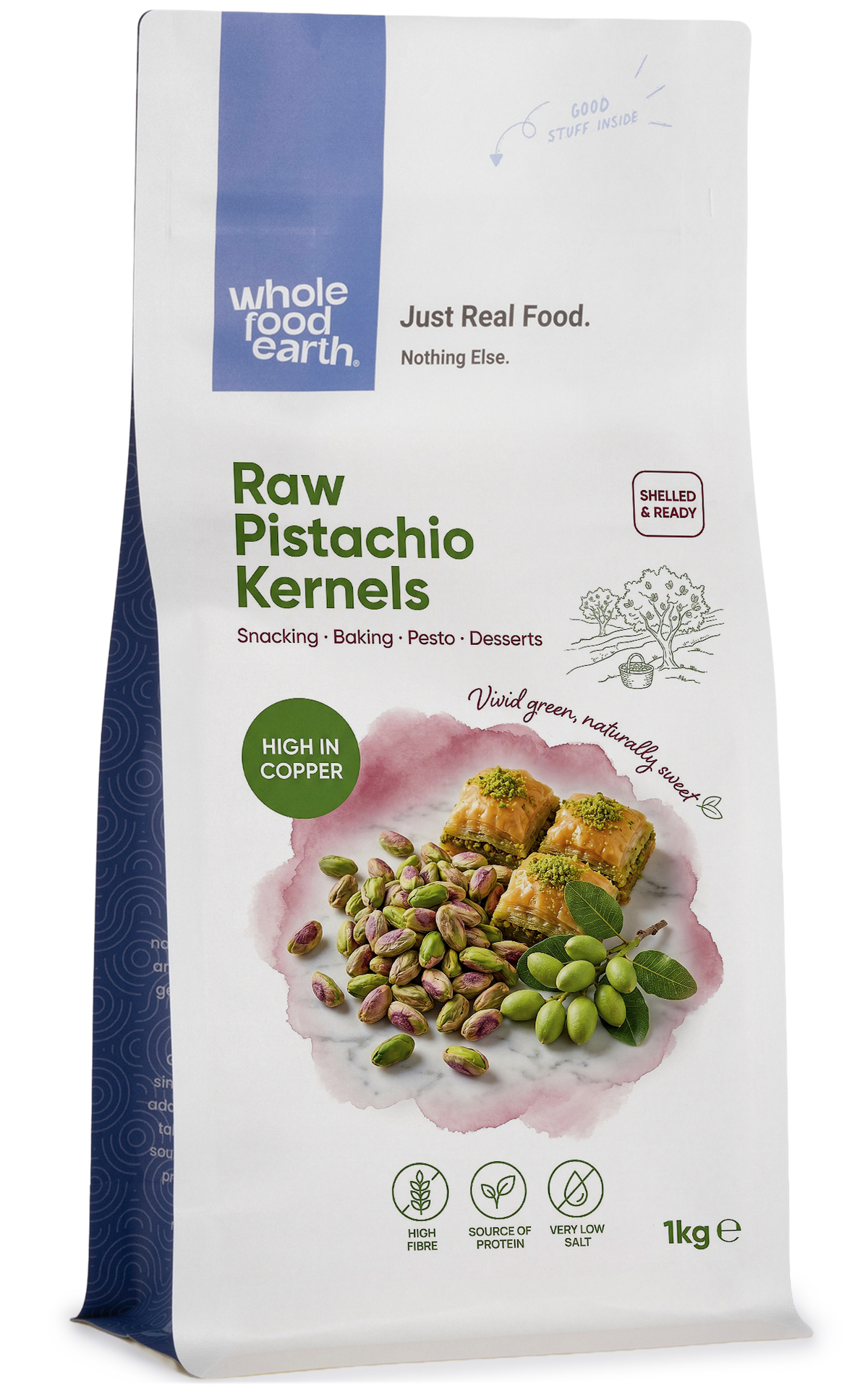Raw Pistachio's Kernels