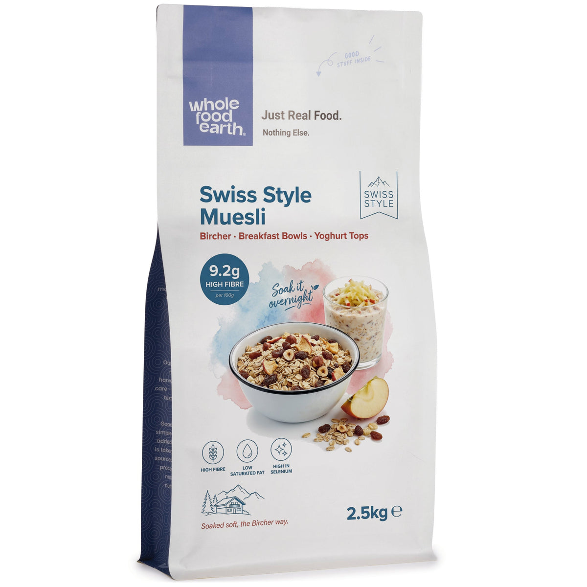 Swiss Style Muesli - A Blend of Flakes with Dried Fruit & Nuts