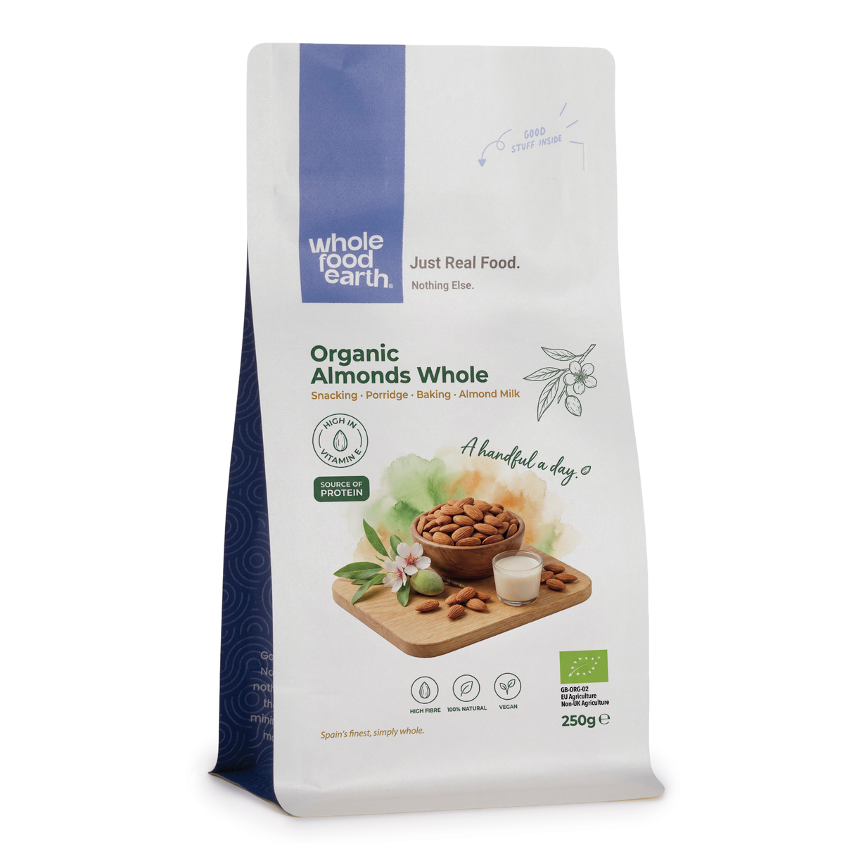 Organic Almonds Whole