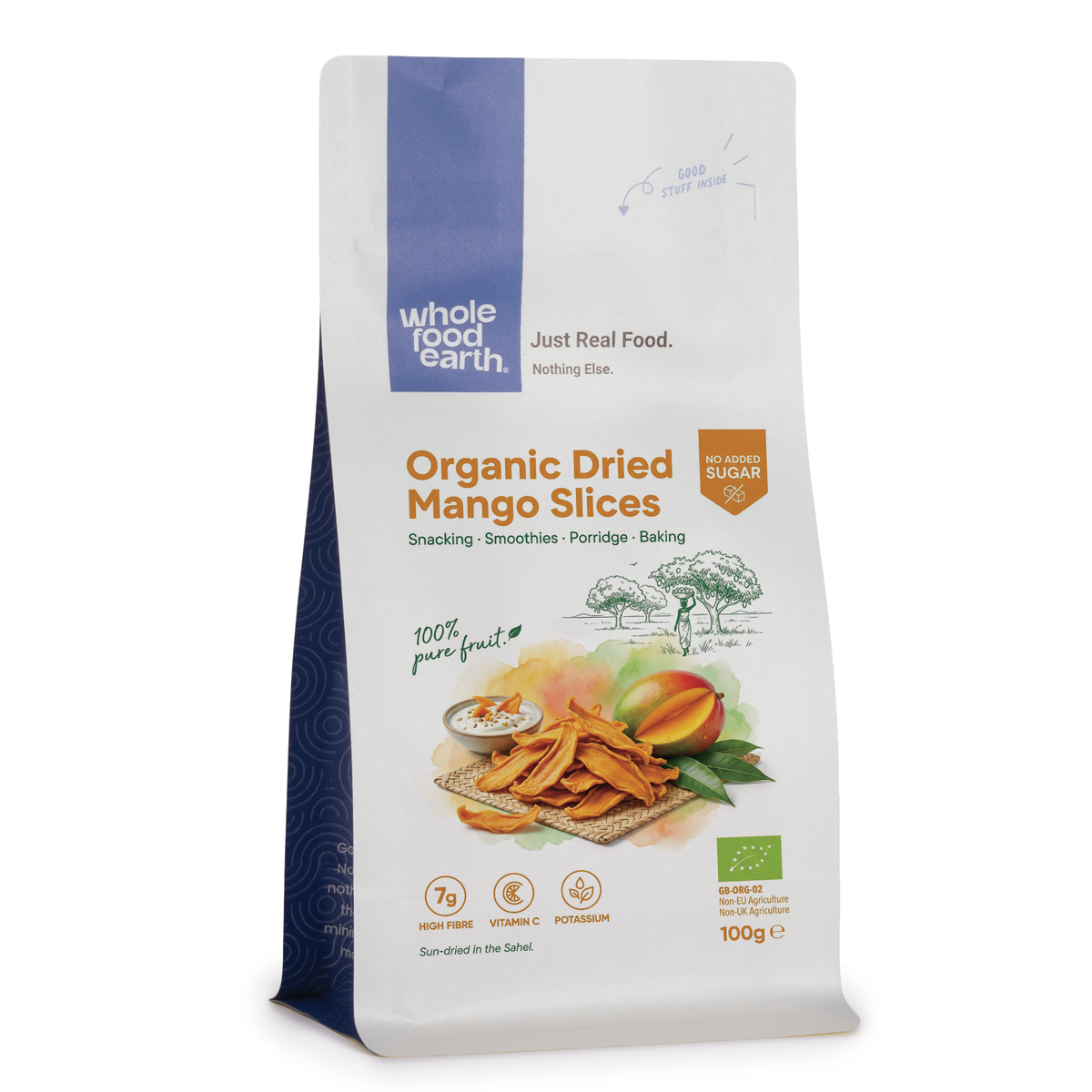 Organic Dried Mango Slices