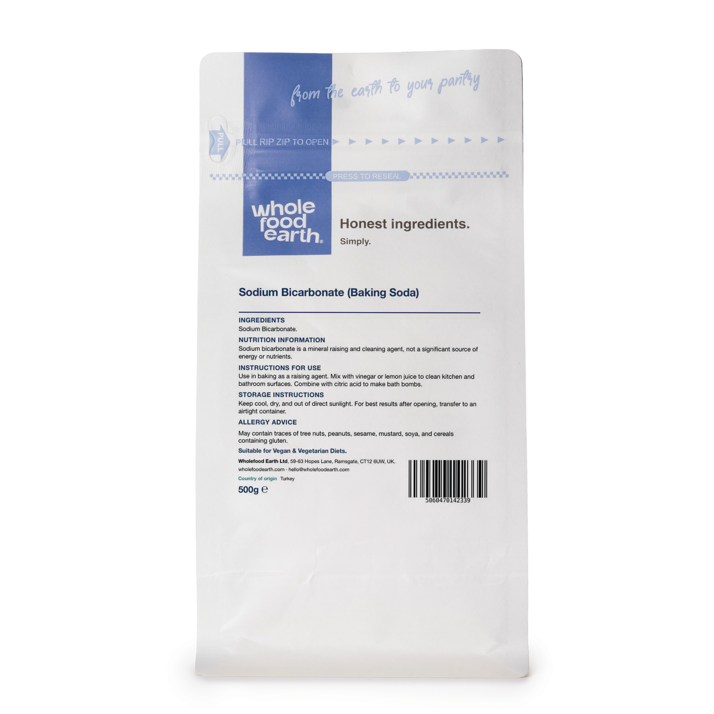 Sodium Bicarbonate (Baking Soda)