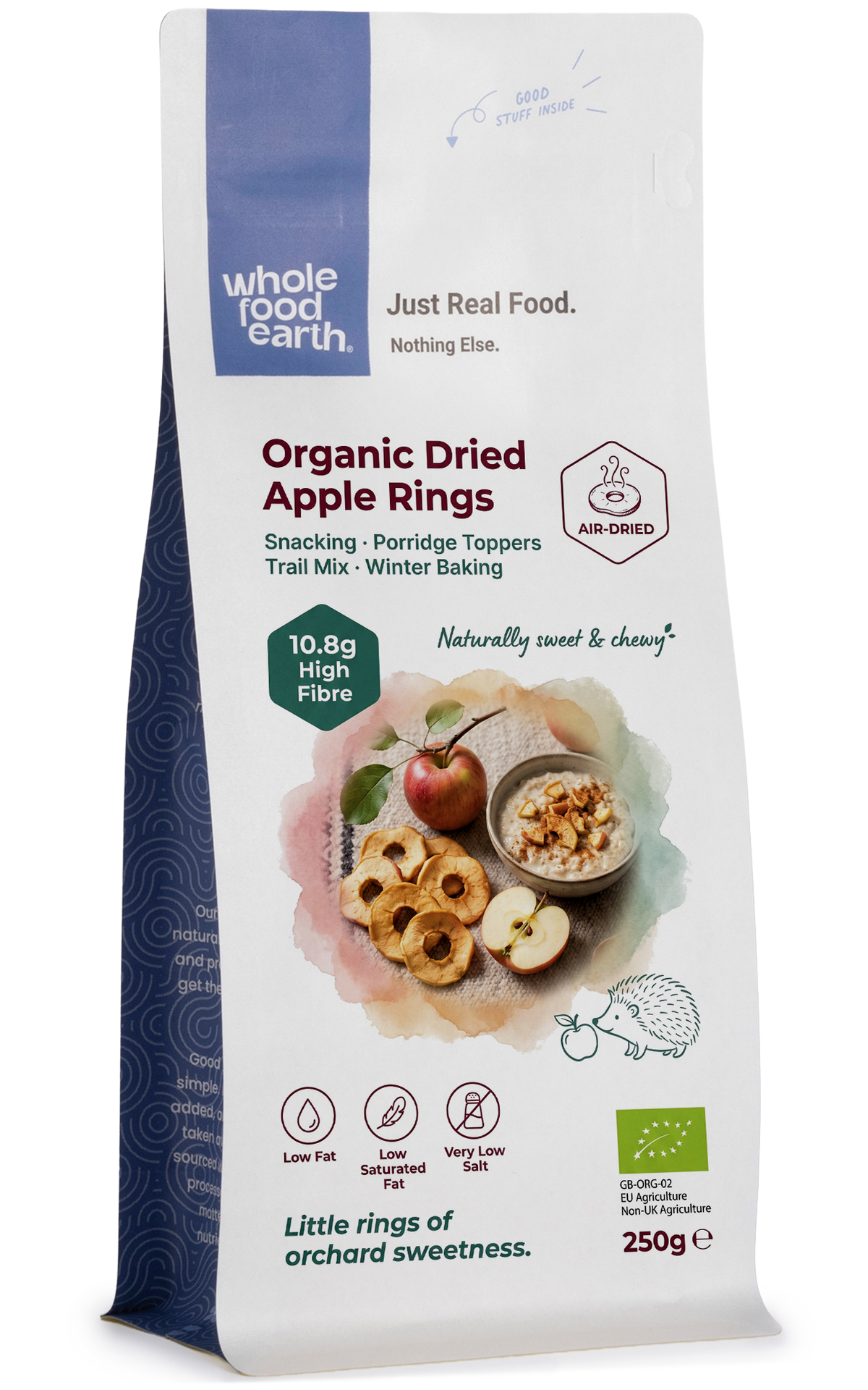 Organic Dried Apple Rings