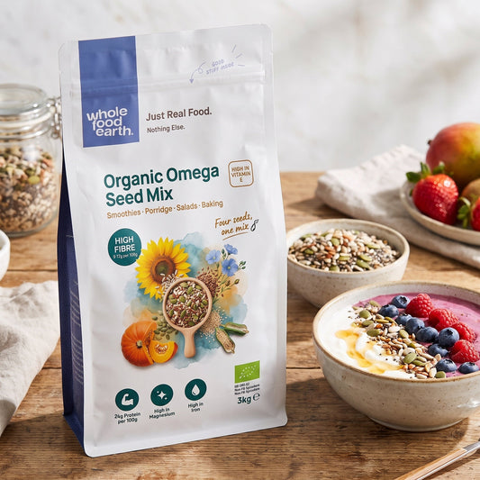 Organic Omega Seed Mix - (A blend of 4 Nutritious Seeds)