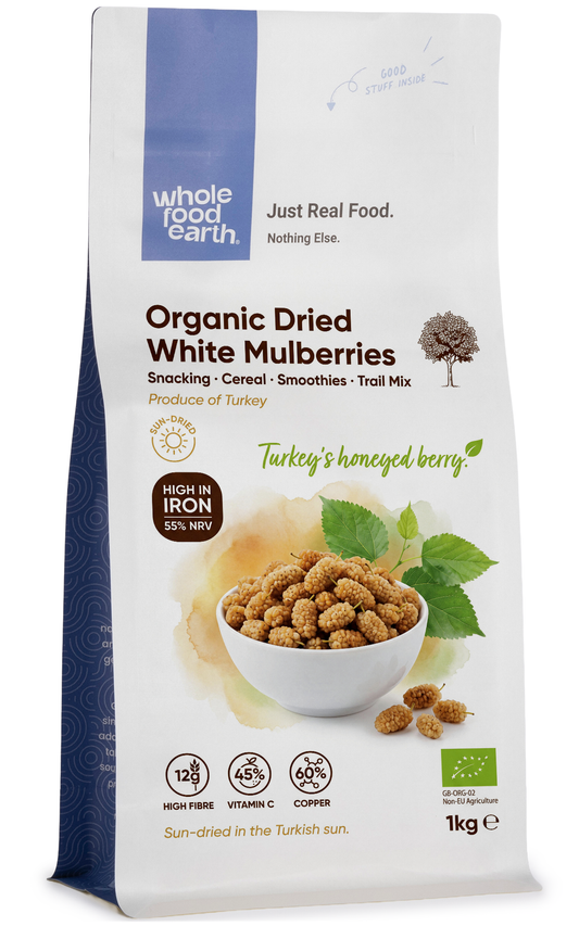 Organic White Mulberries