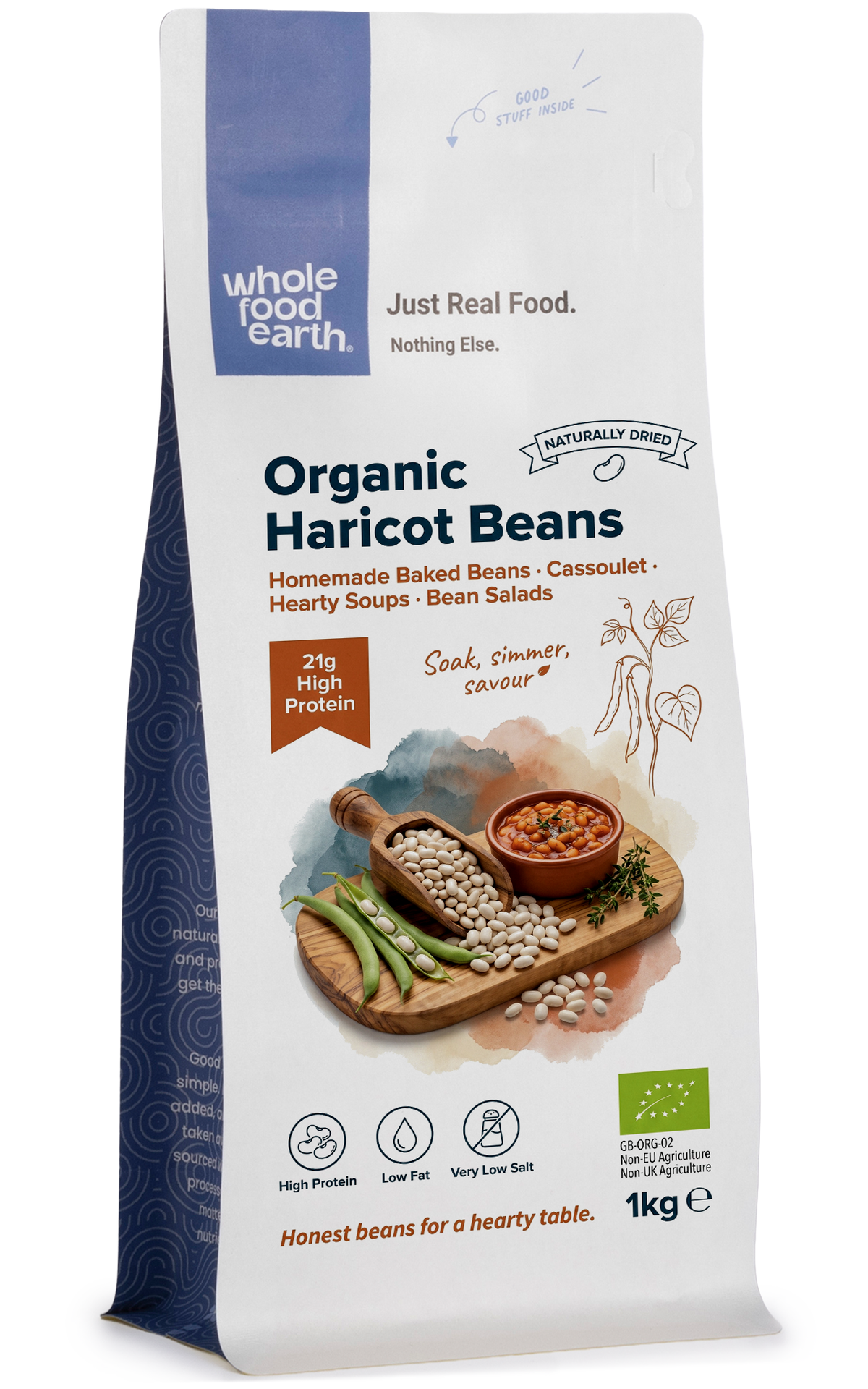 Organic Haricot Beans